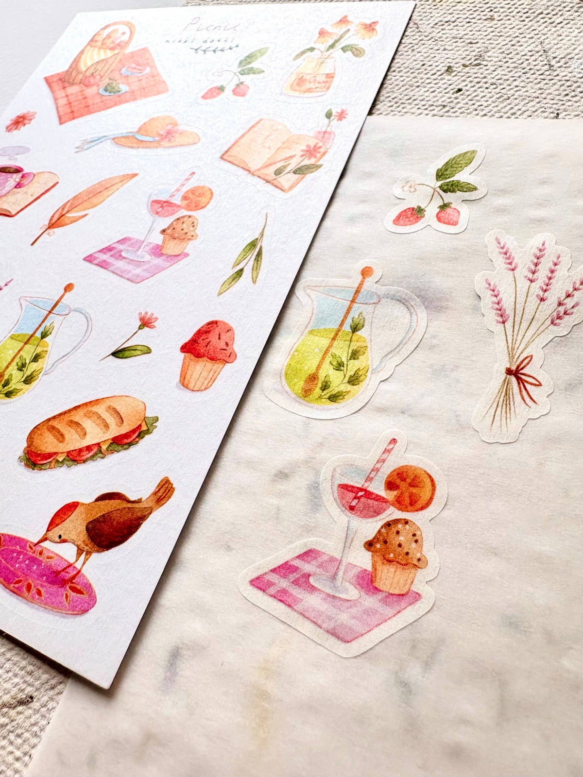 Sticker sheet - Picnic-DutchMills