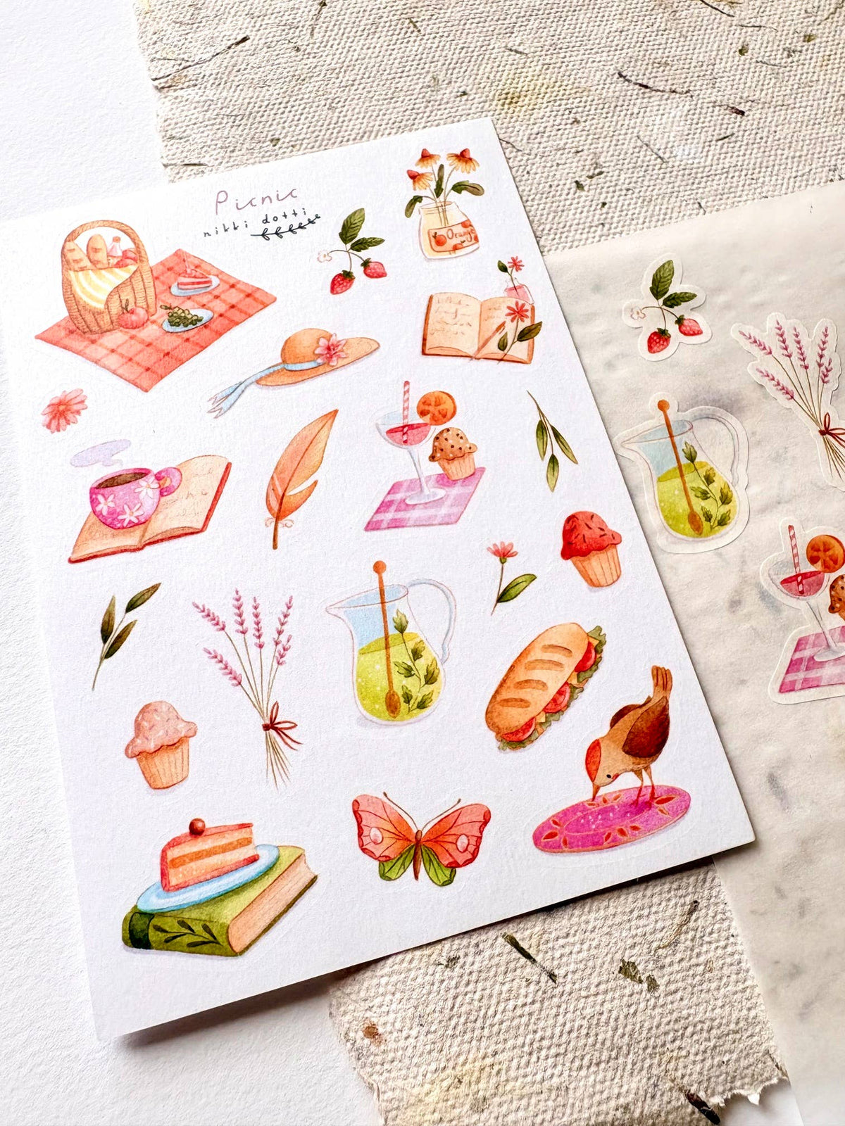 Sticker sheet - Picnic-DutchMills