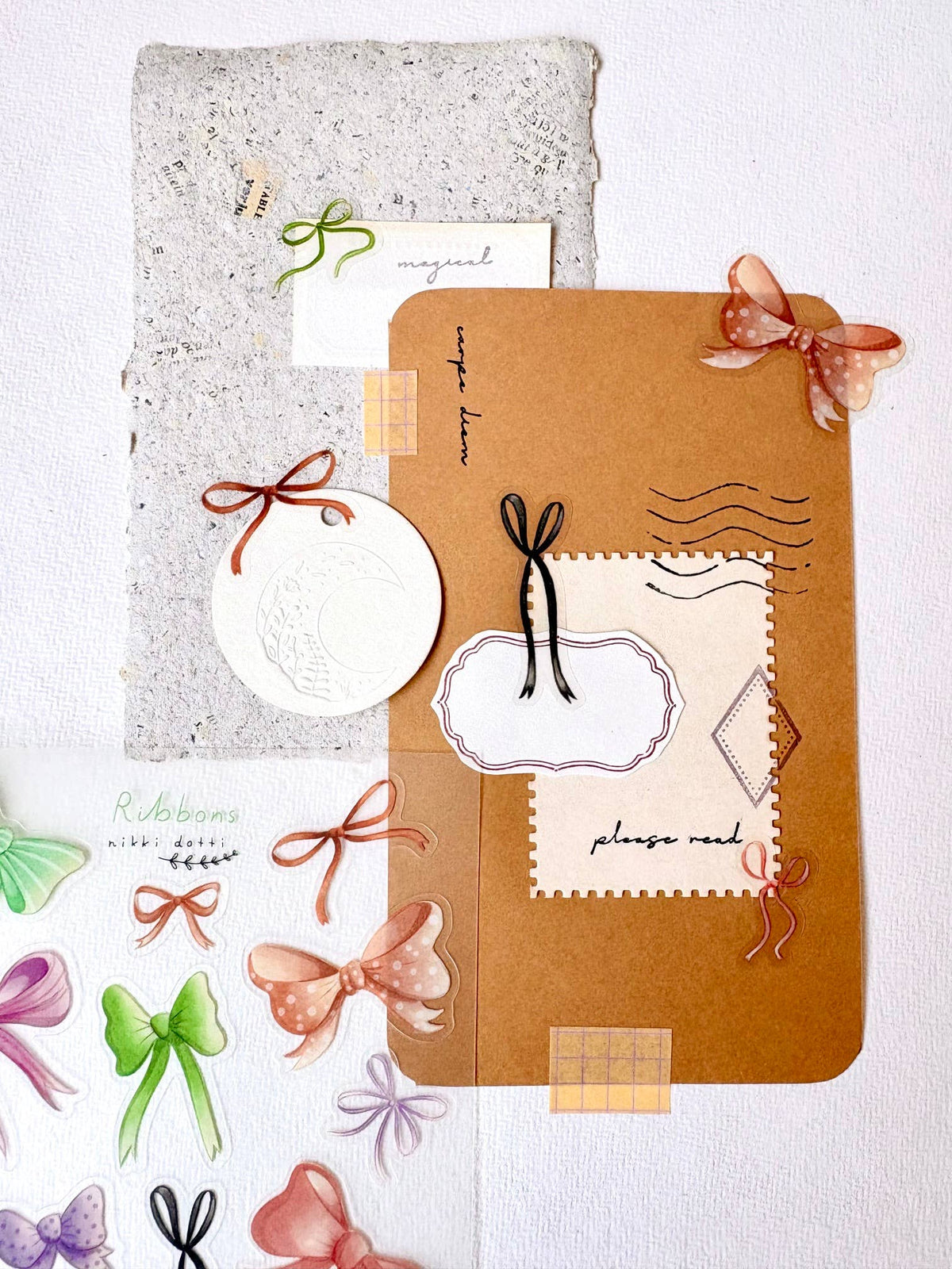 Sticker sheet - Ribbons-DutchMills