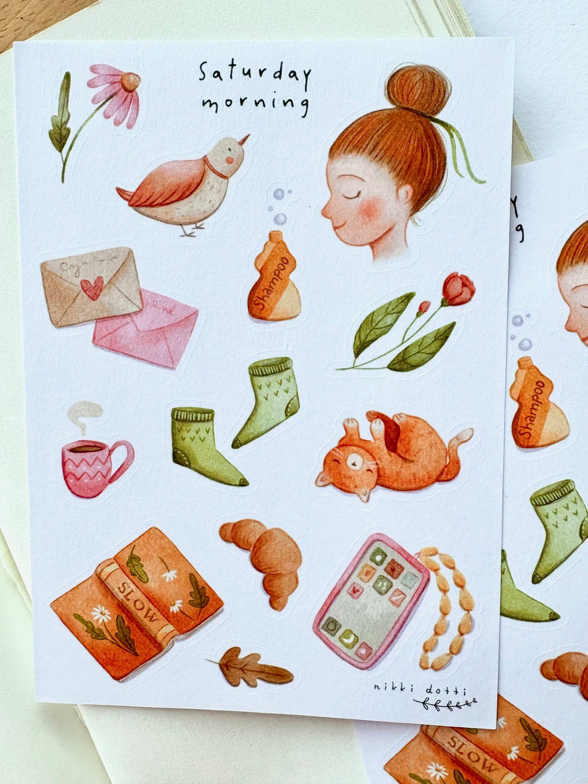 Sticker sheet - Saturday morning-DutchMills