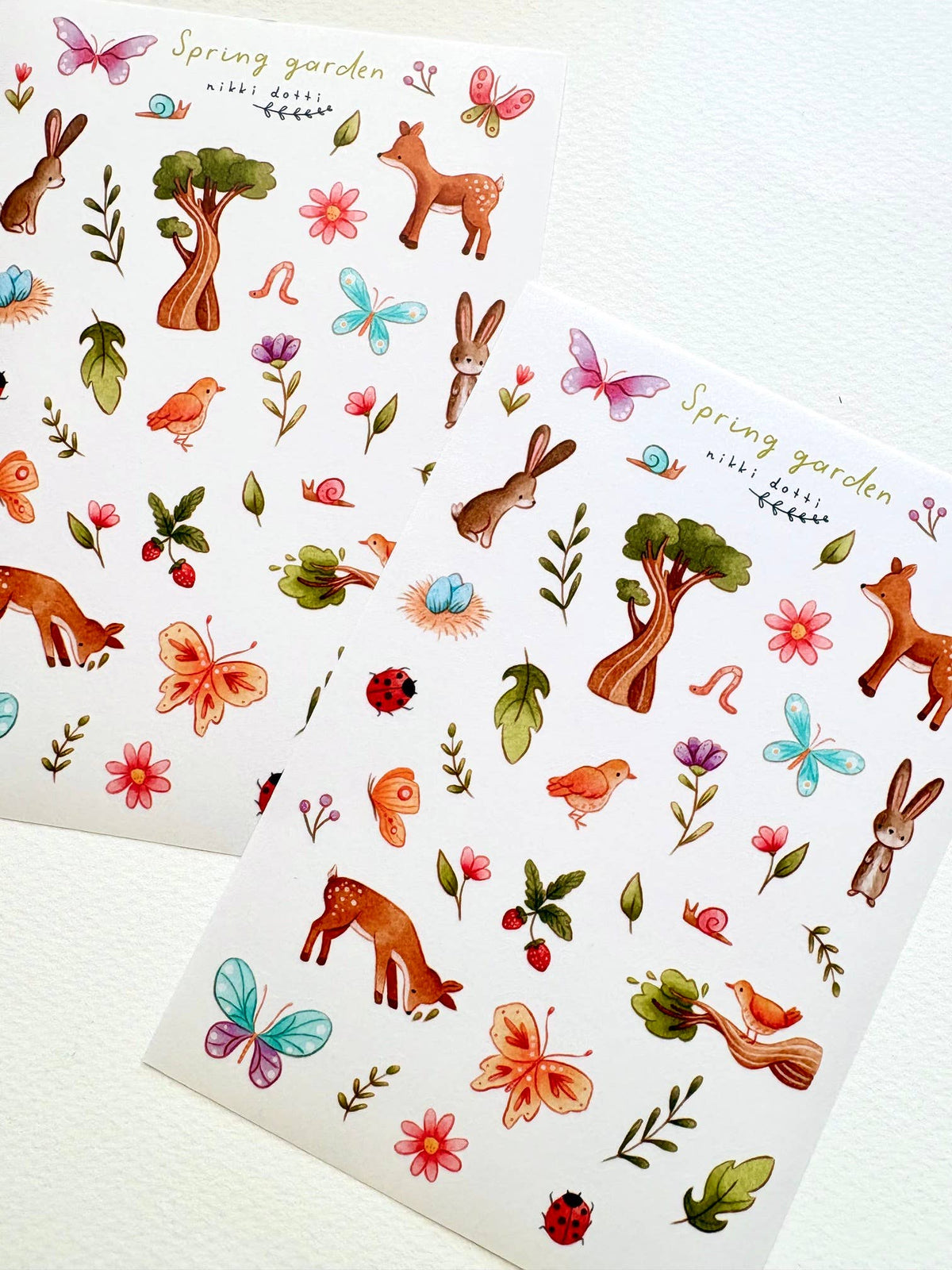 Sticker sheet - Spring garden-DutchMills