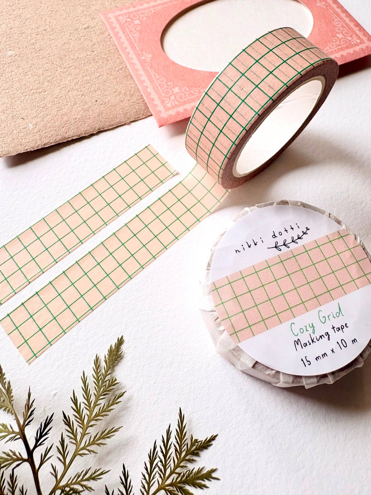 Washi tape - Cozy grid-DutchMills