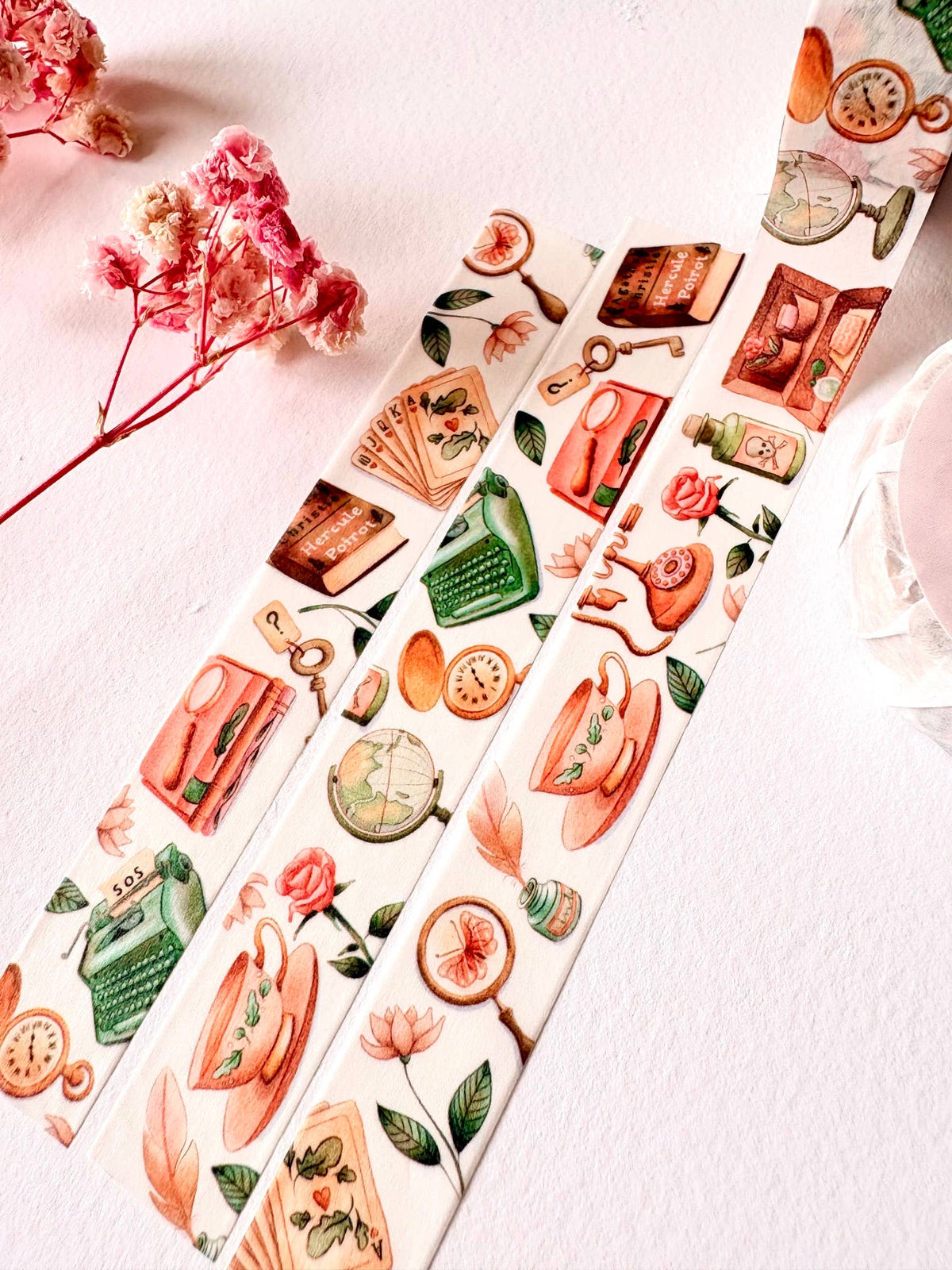 Washi tape - cozy mystery-DutchMills