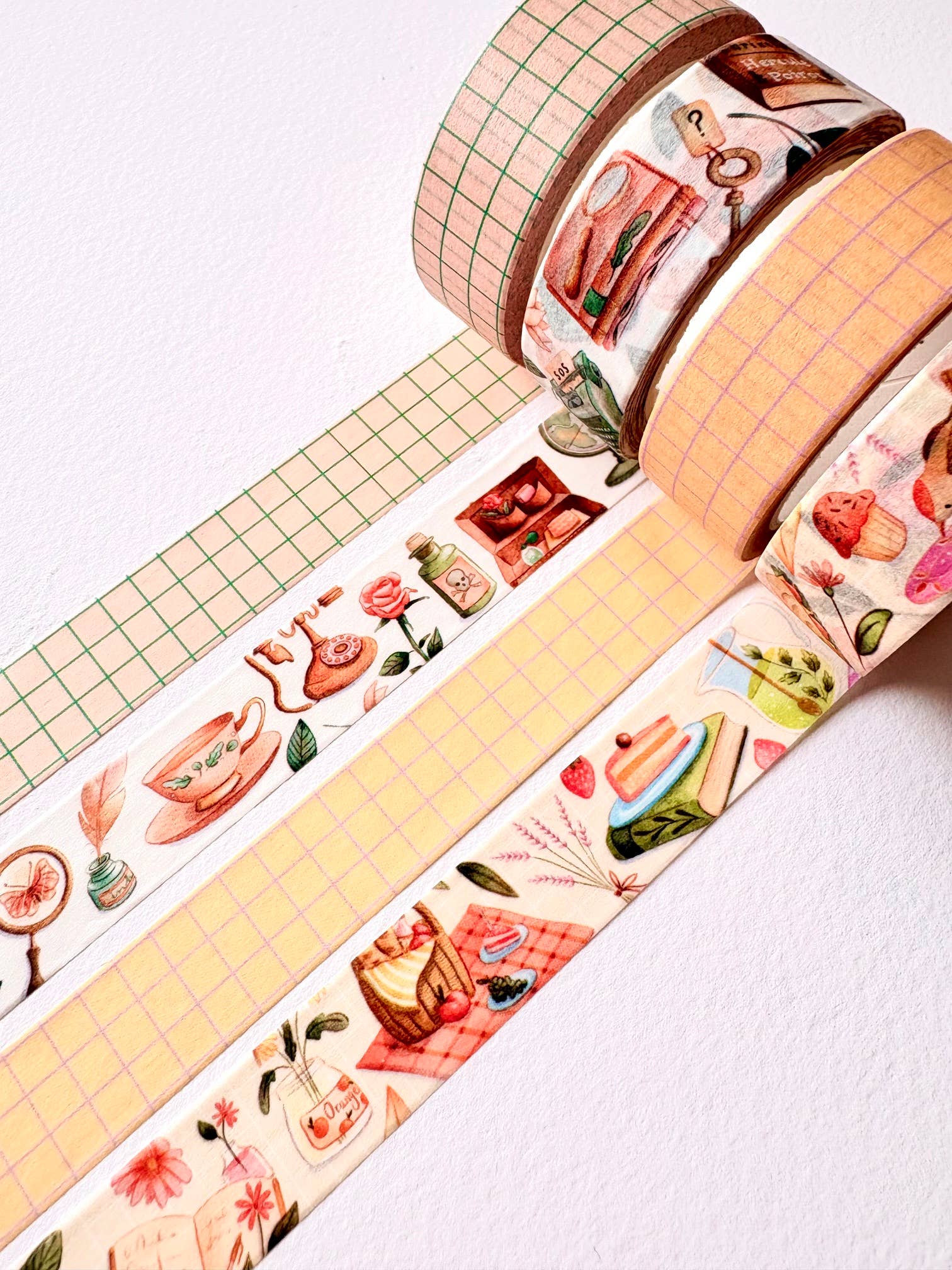 Washi tape - cozy mystery-DutchMills