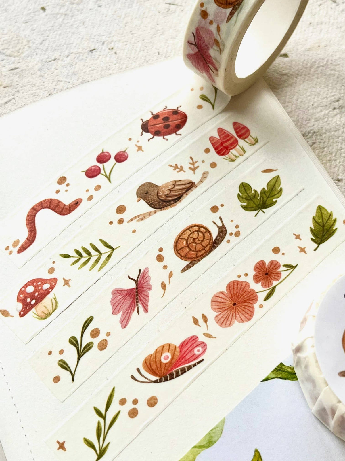Nikki Dotti - Washi tape - Forest-Maskingtape-DutchMills