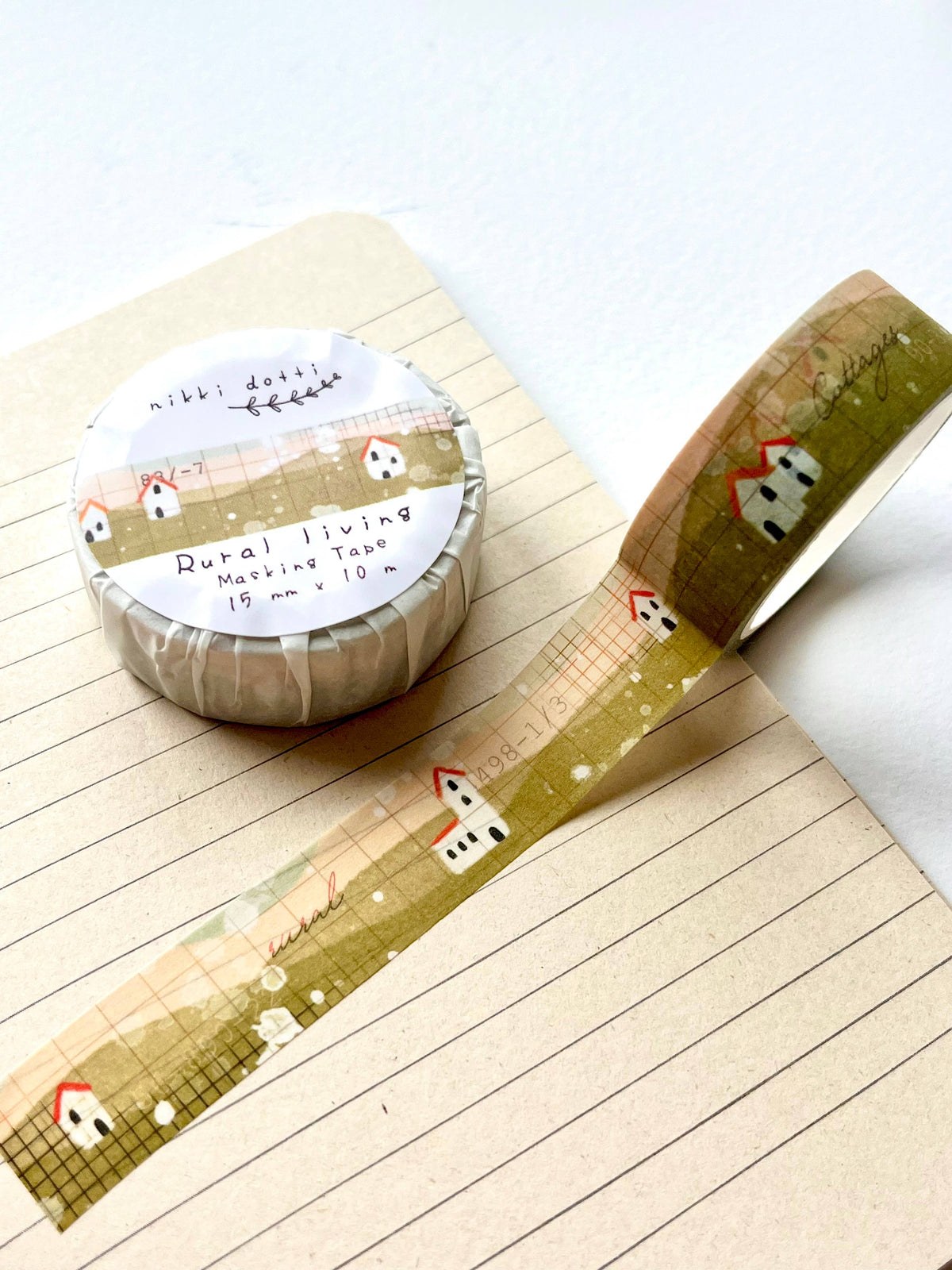 Nikki Dotti - Washi tape - Rural Living-Maskingtape-DutchMills