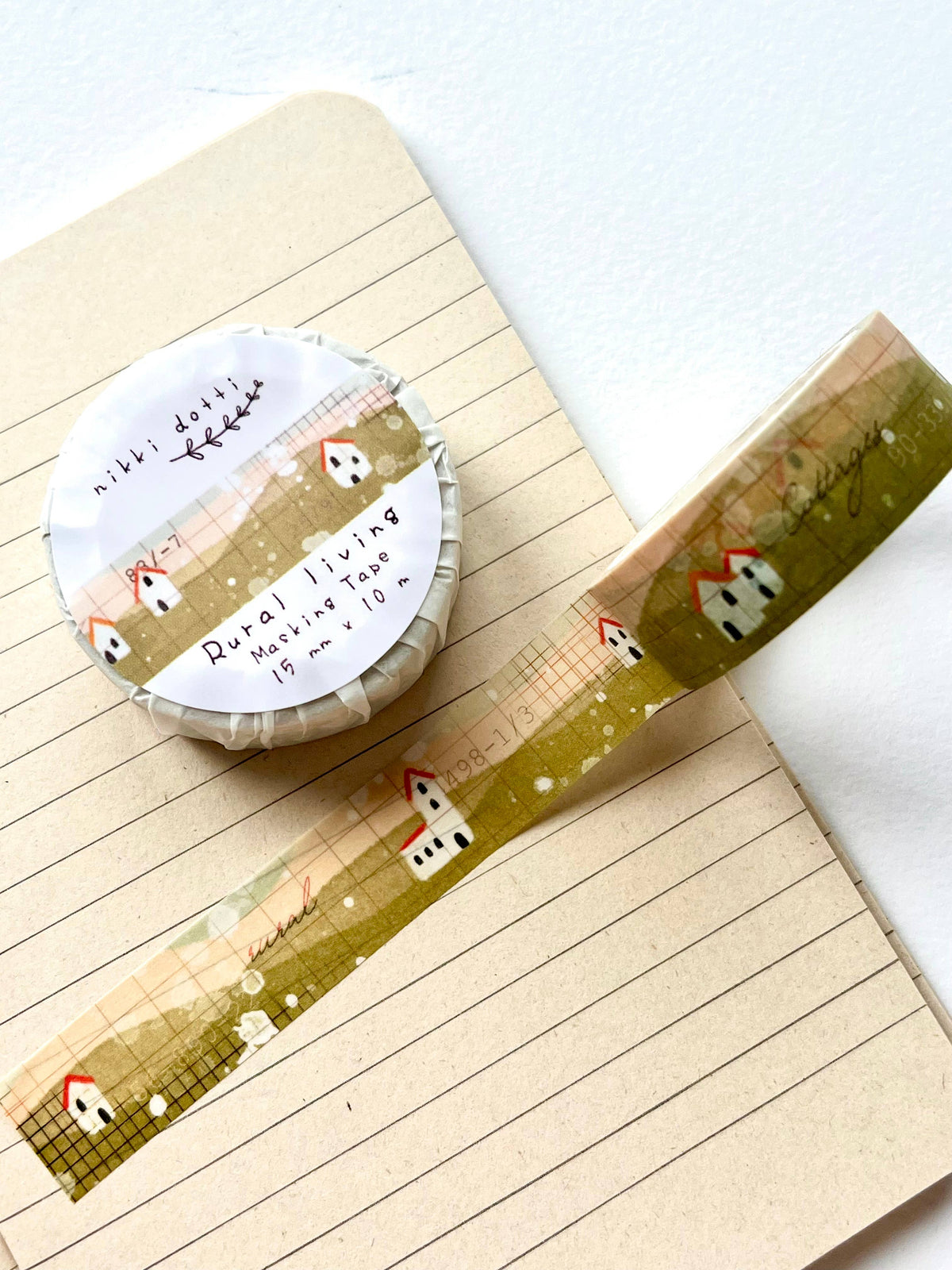 Nikki Dotti - Washi tape - Rural Living-Maskingtape-DutchMills