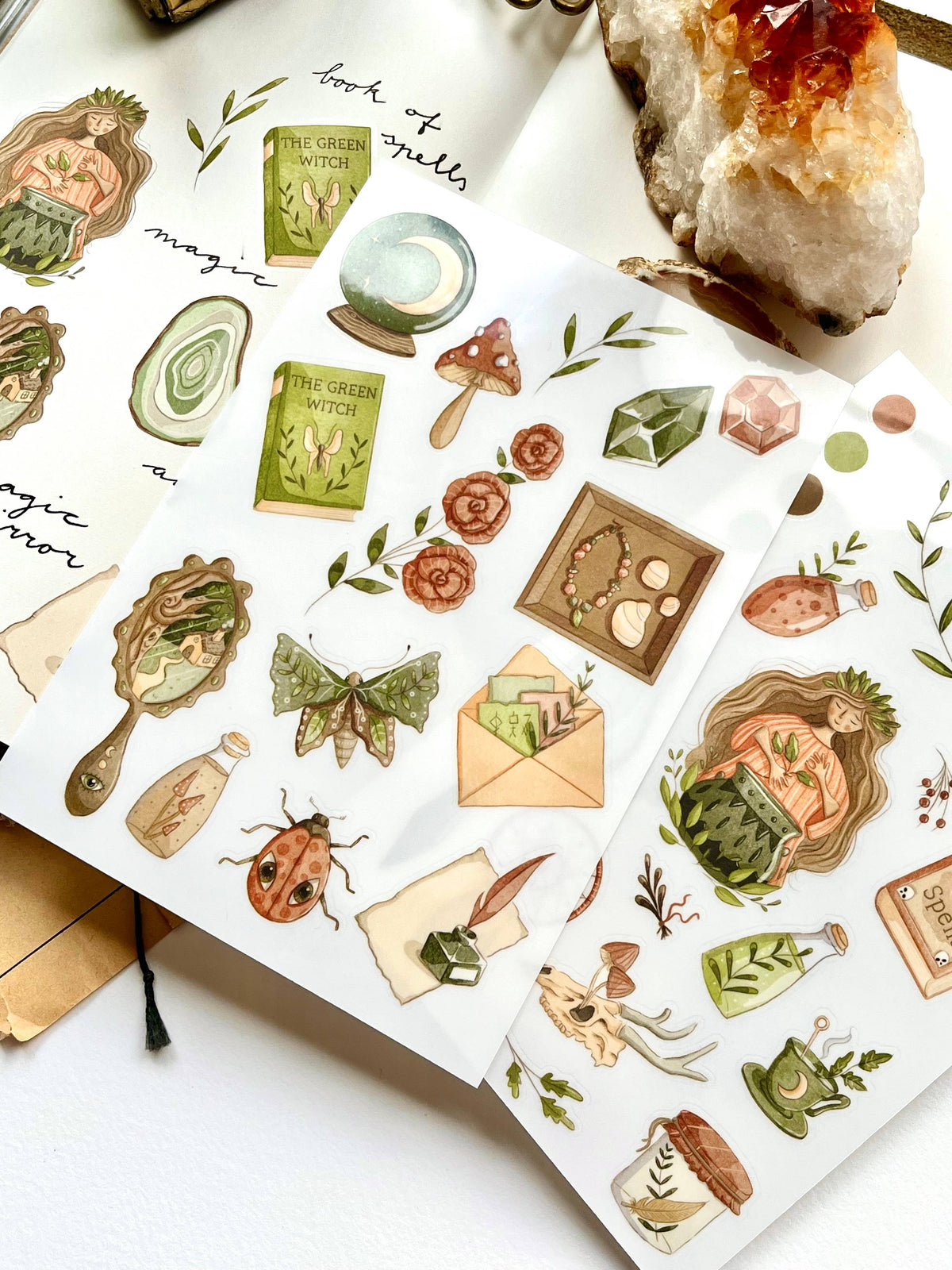 Nikki Dotti - Rub on stickers - Magic-Sticker-DutchMills