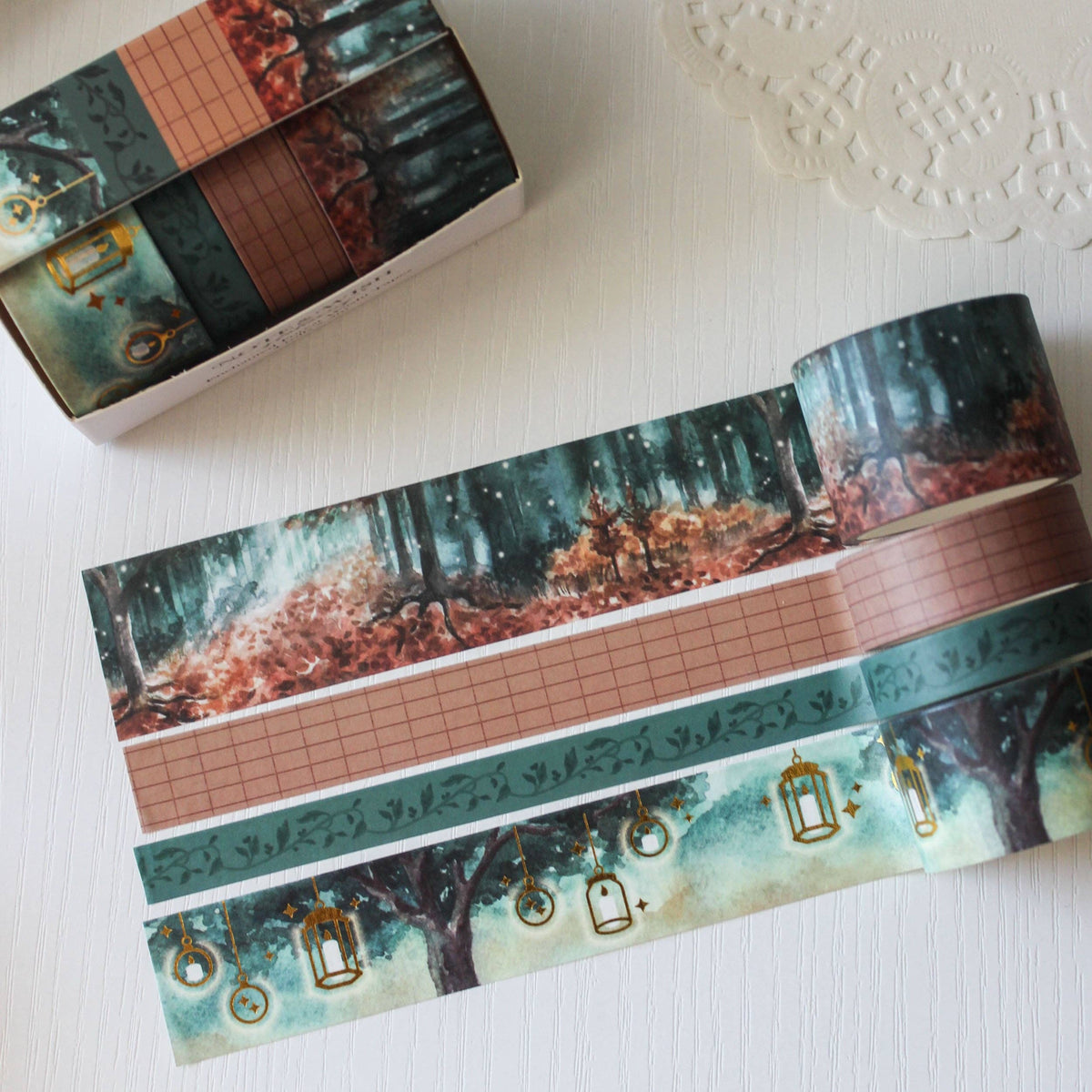 Enchanted Forest Washi Gift Set-DutchMills