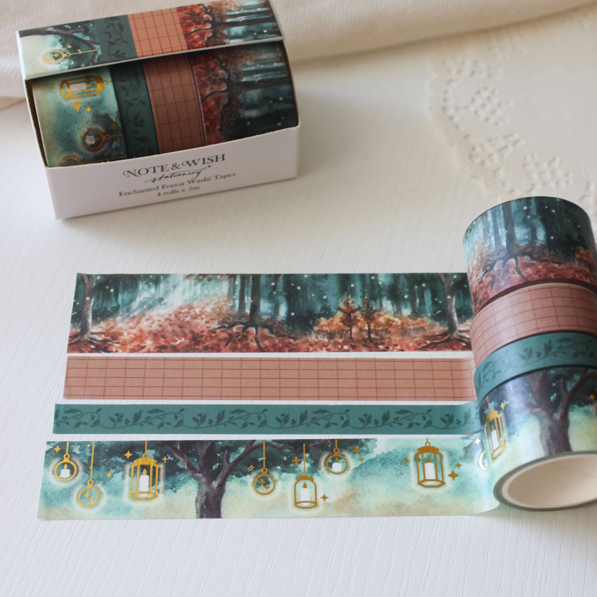 Enchanted Forest Washi Gift Set-DutchMills