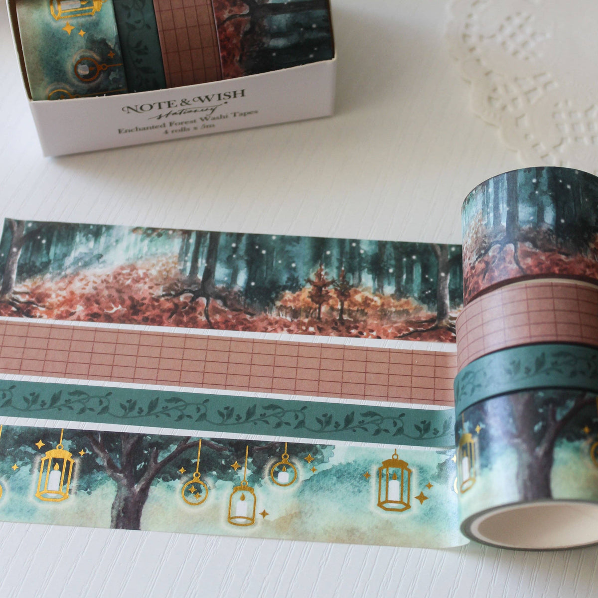 Enchanted Forest Washi Gift Set-DutchMills