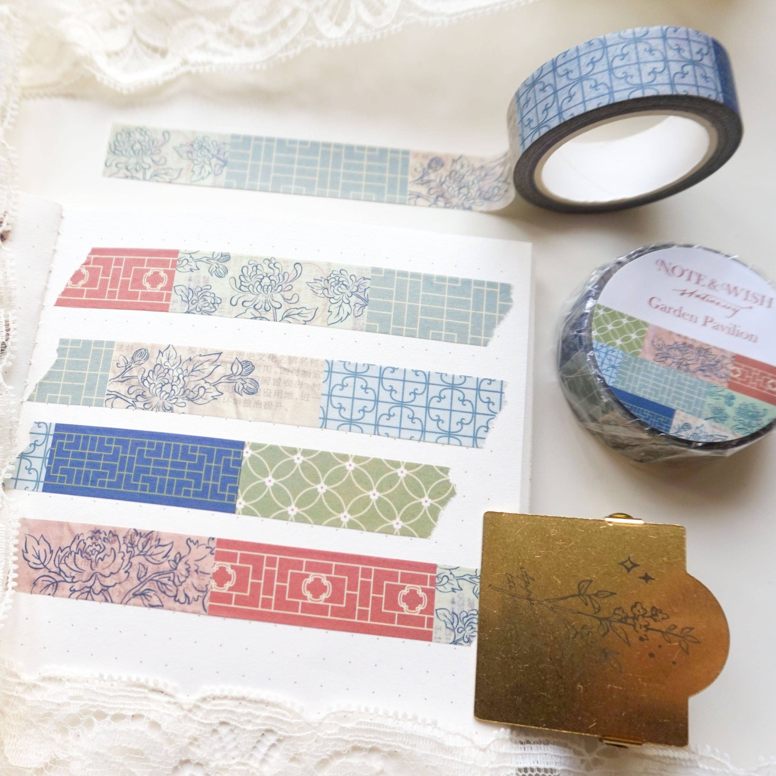 Garden Pavilion Washi Tape-DutchMills
