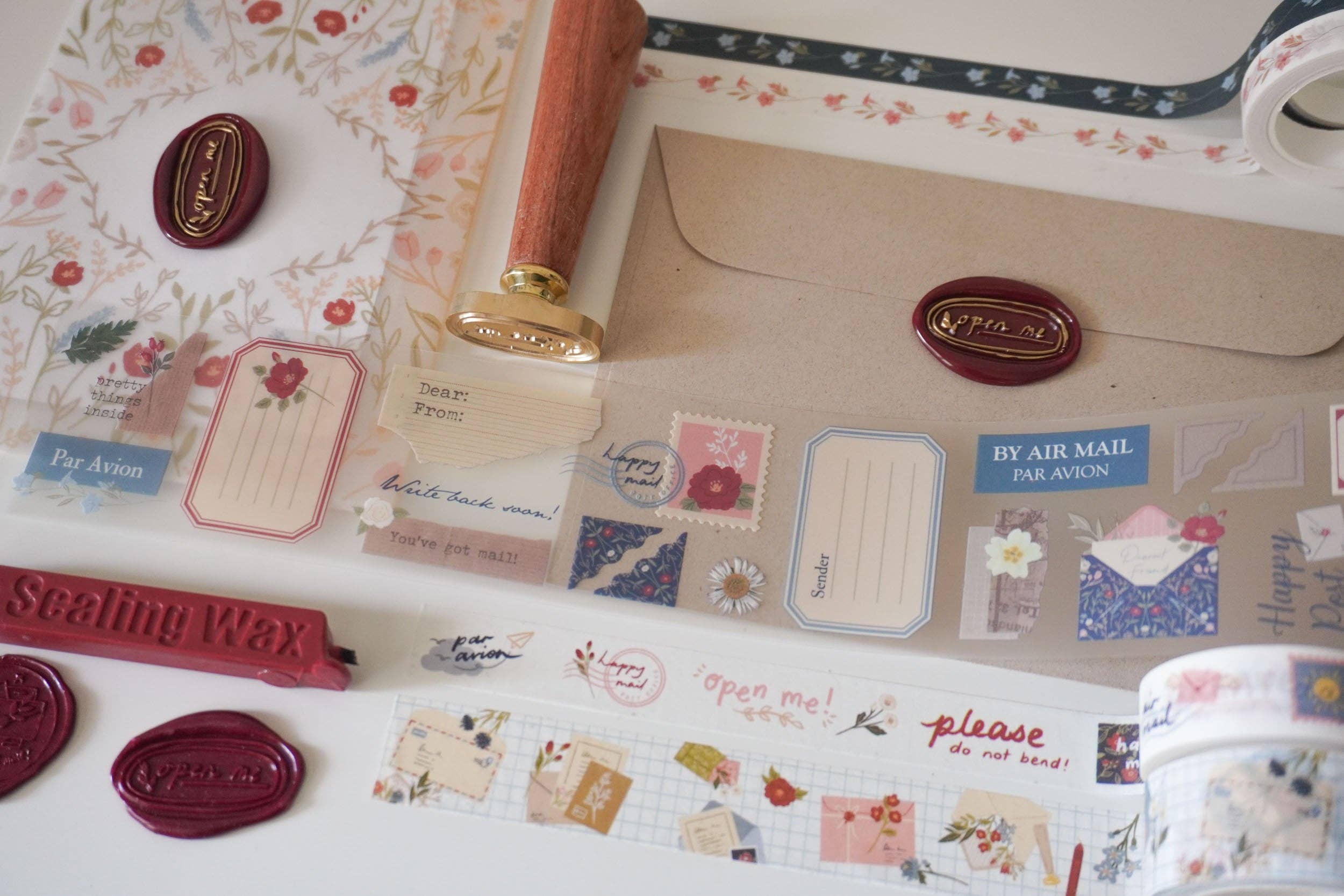 Happy Mail Washi Tape-DutchMills