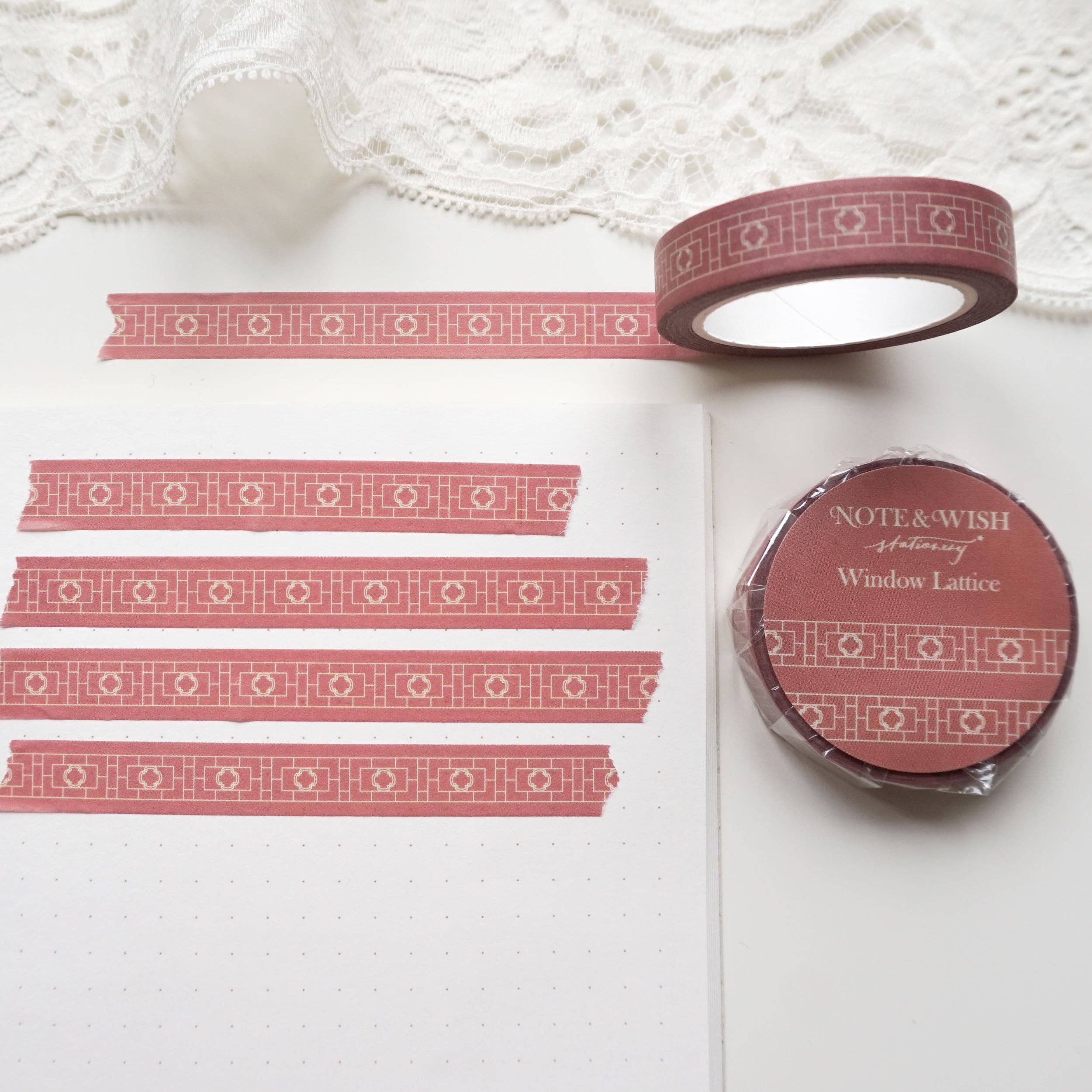 Lattice Window Washi Tape-DutchMills