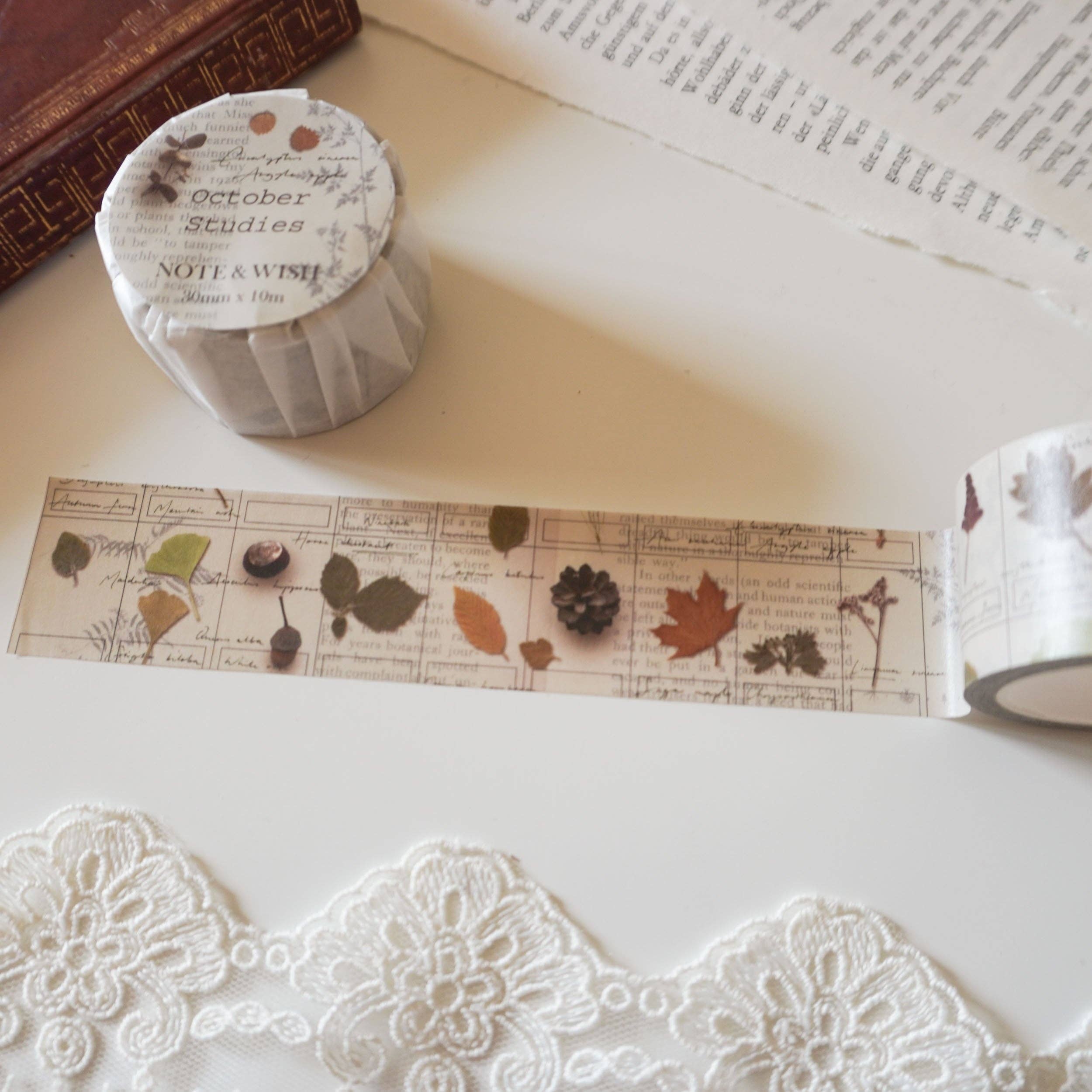 October Studies Washi Tape-DutchMills