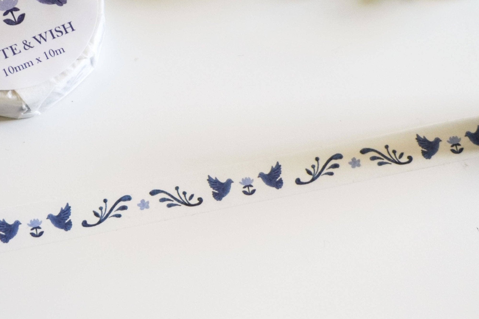 Note & Wish - Pair of Doves Washi Tape-Maskingtape-DutchMills