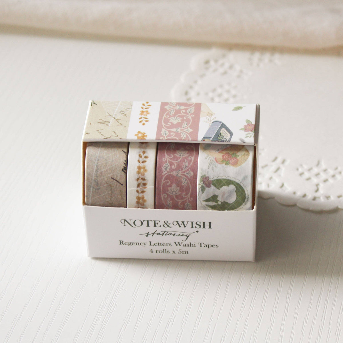 Regency Letters Washi Gift Set - Jane Austen Inspired Washi-DutchMills