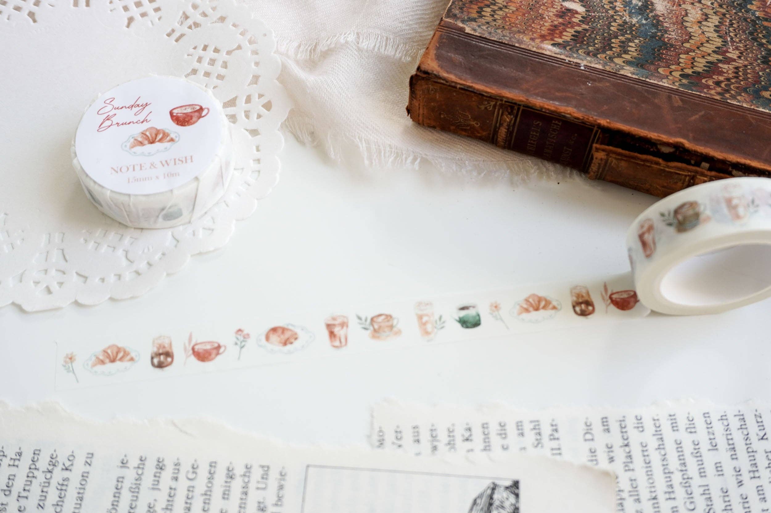 Sunday Brunch, Note & Wish Washi-DutchMills