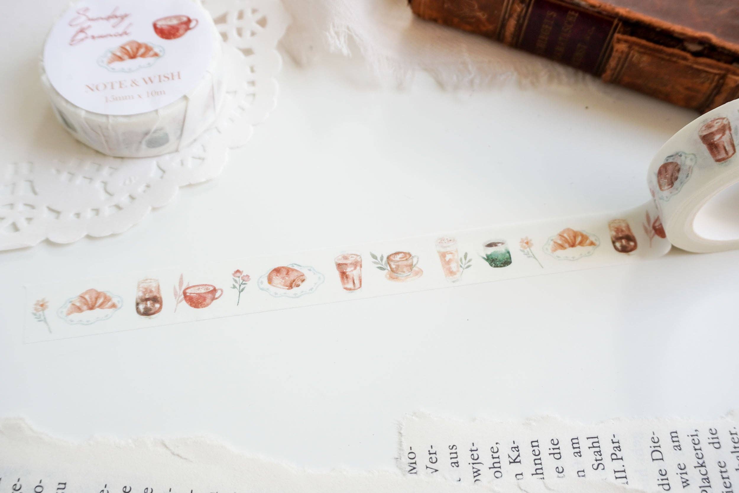 Sunday Brunch, Note & Wish Washi-DutchMills