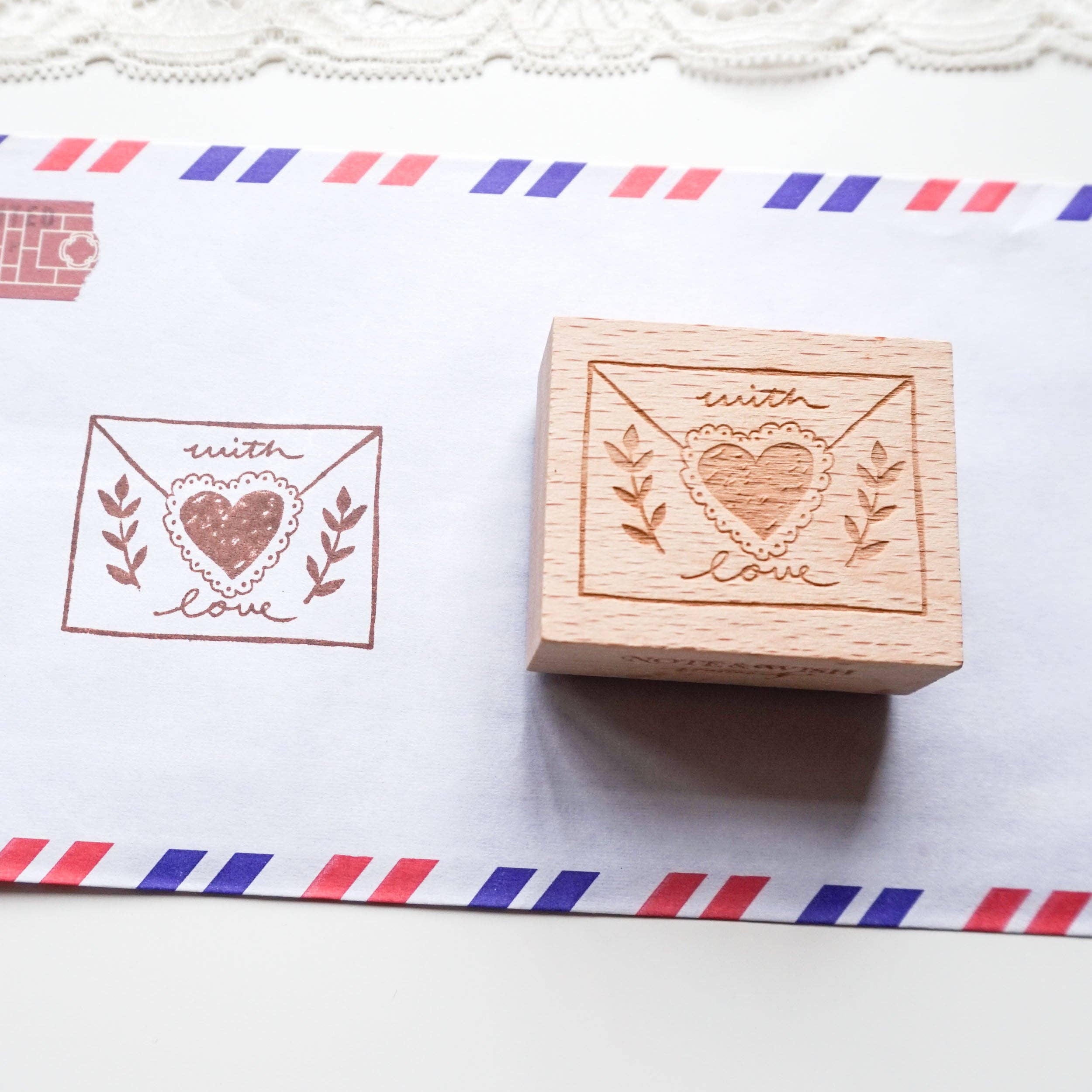 With Love Envelope Heart-DutchMills