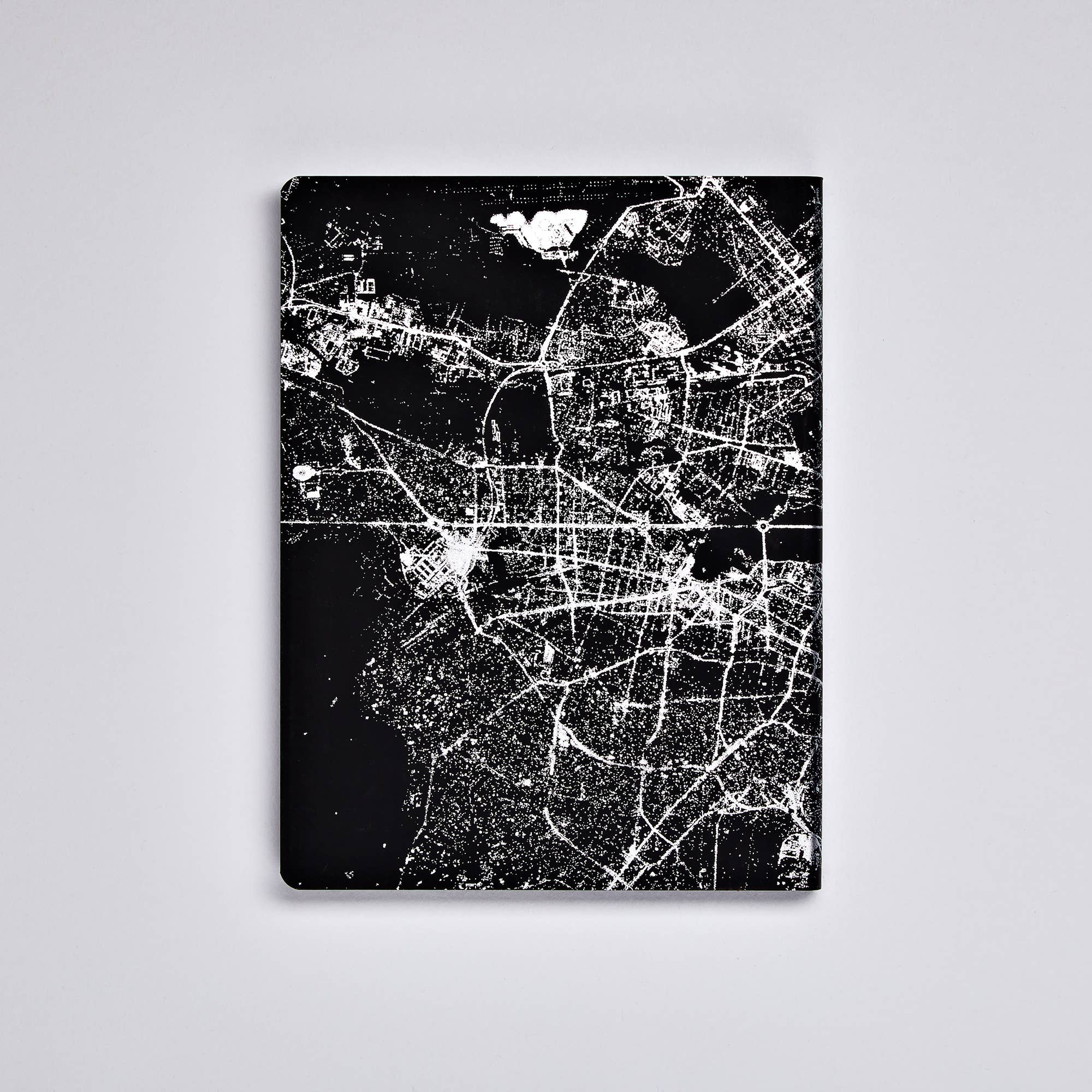Nightflight over Berlin - Notebook L light| A5+-DutchMills