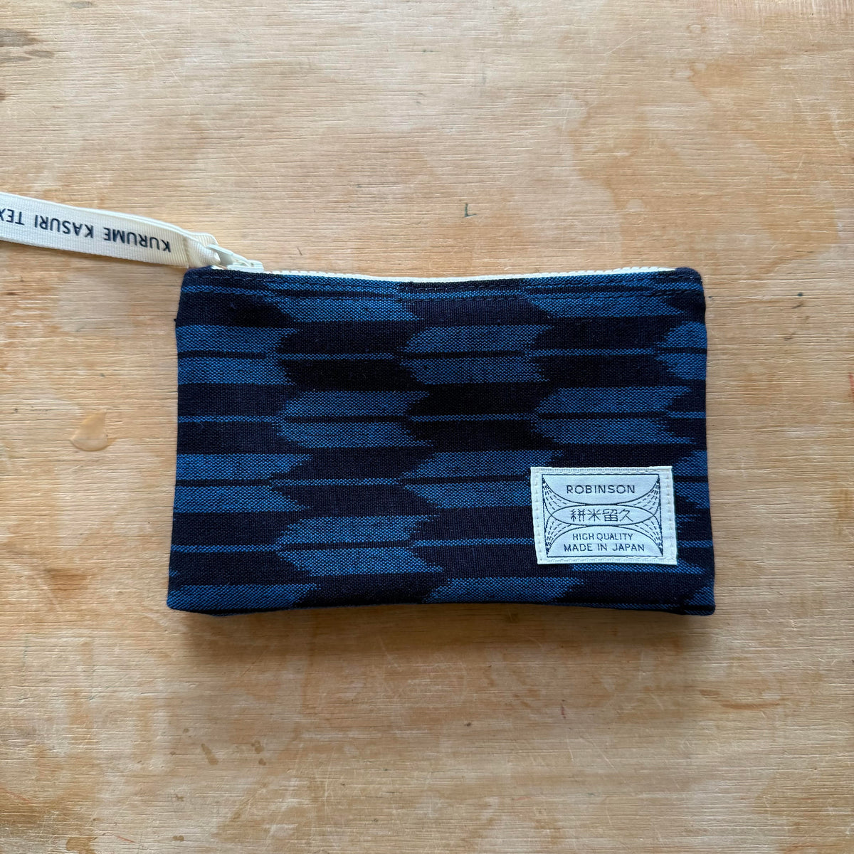 Okamoto Shoten - Pouch S Arrow Navy/Blue-Etui-DutchMills