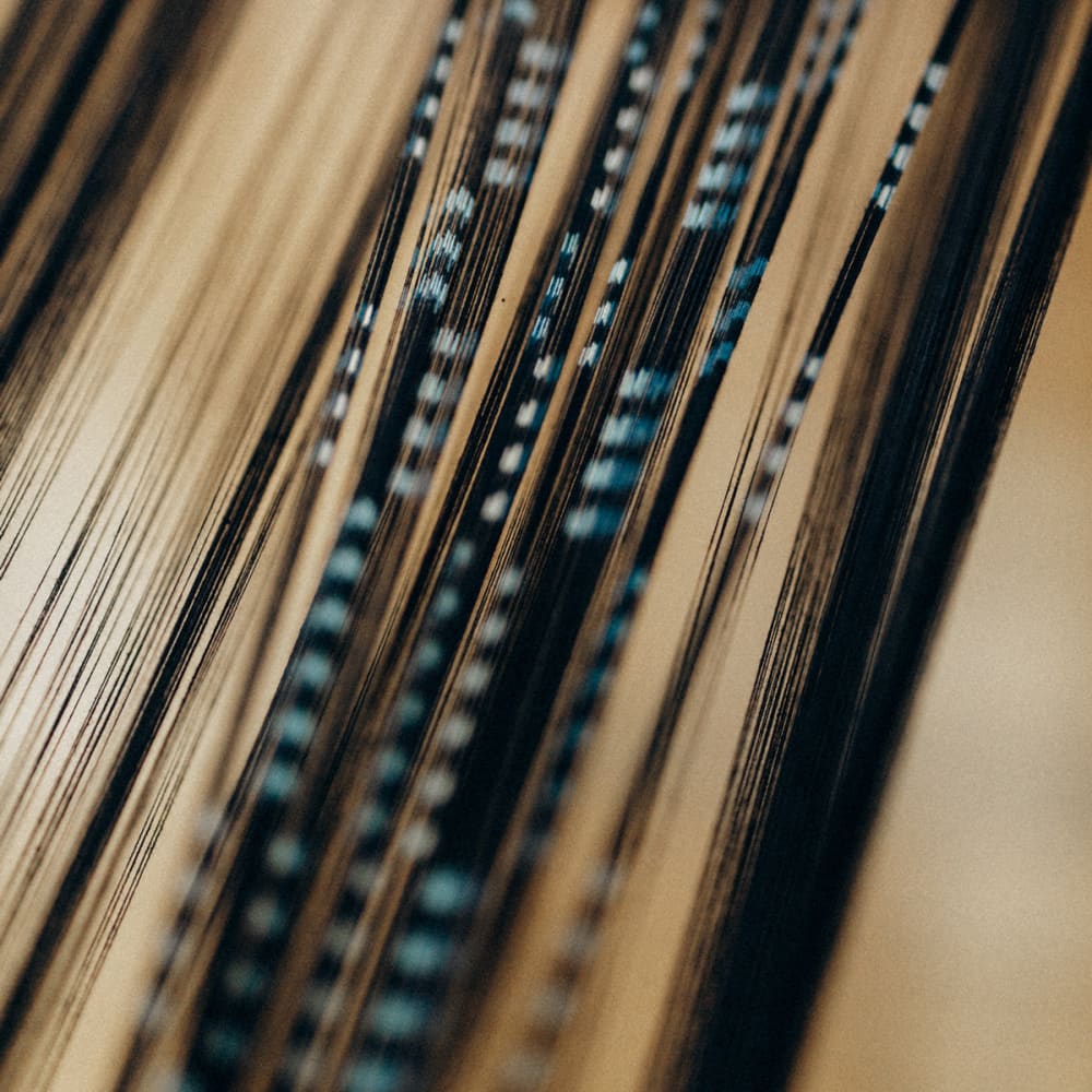 Okamoto Shoten - Pouch S Dot Navy/Blue-Etui-DutchMills