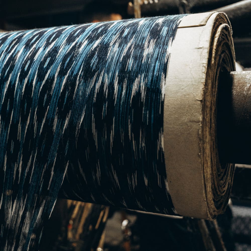 Okamoto Shoten - Pouch S Dot Navy/Blue-Etui-DutchMills