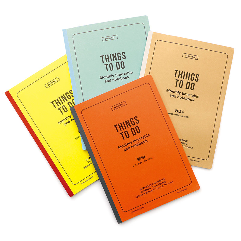 Penco - Things To Do - 2024 - Yellow-Agenda-DutchMills