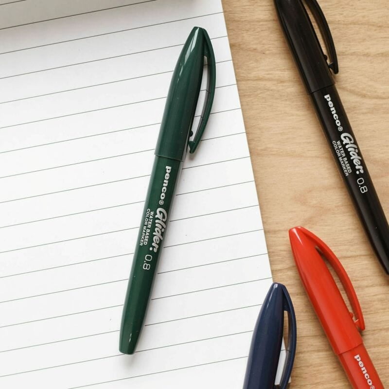 Penco - Glider Colour Pen Black-Stift-DutchMills