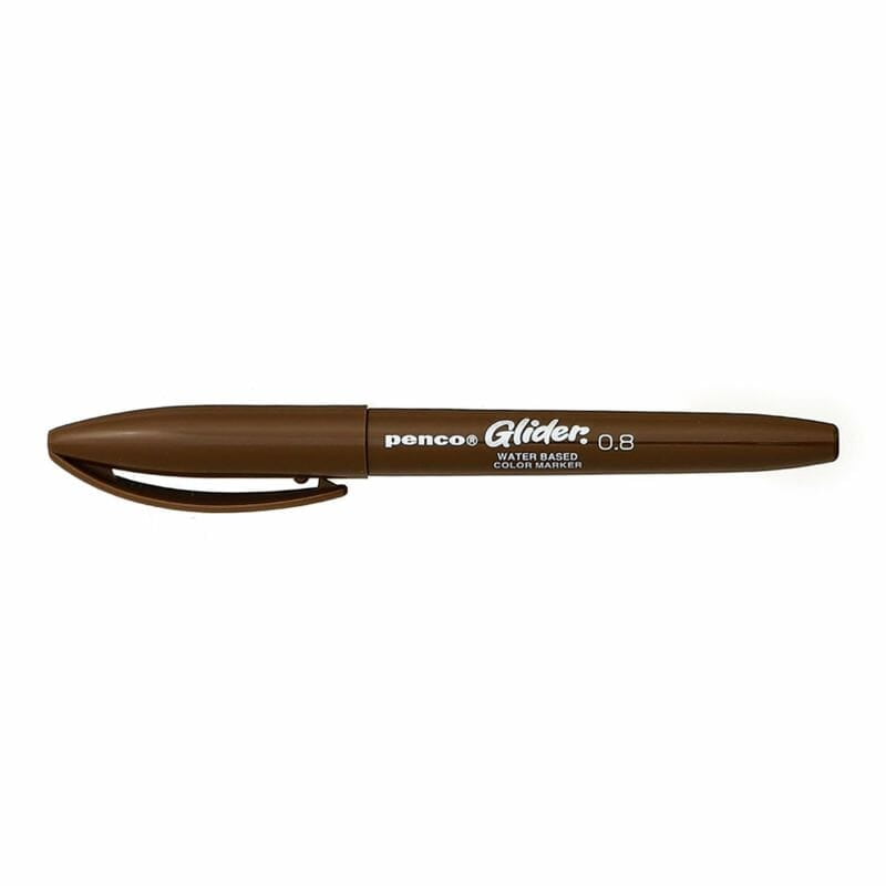 Penco - Glider Colour Pen Brown-Stift-DutchMills