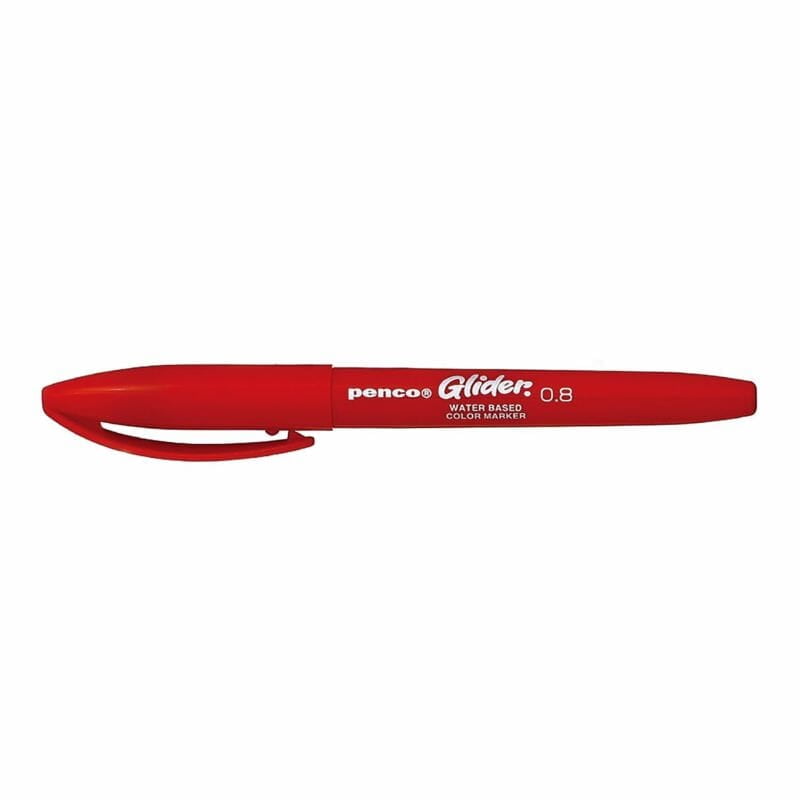 Penco - Glider Colour Pen Red-Stift-DutchMills