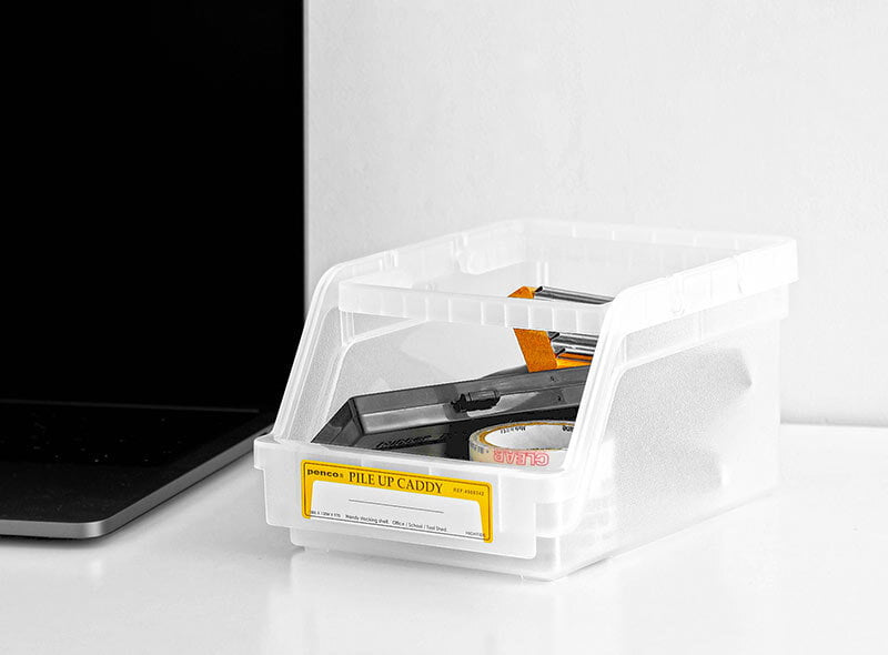 Penco - Pile-Up Caddy - Clear-Pennenbakje-DutchMills