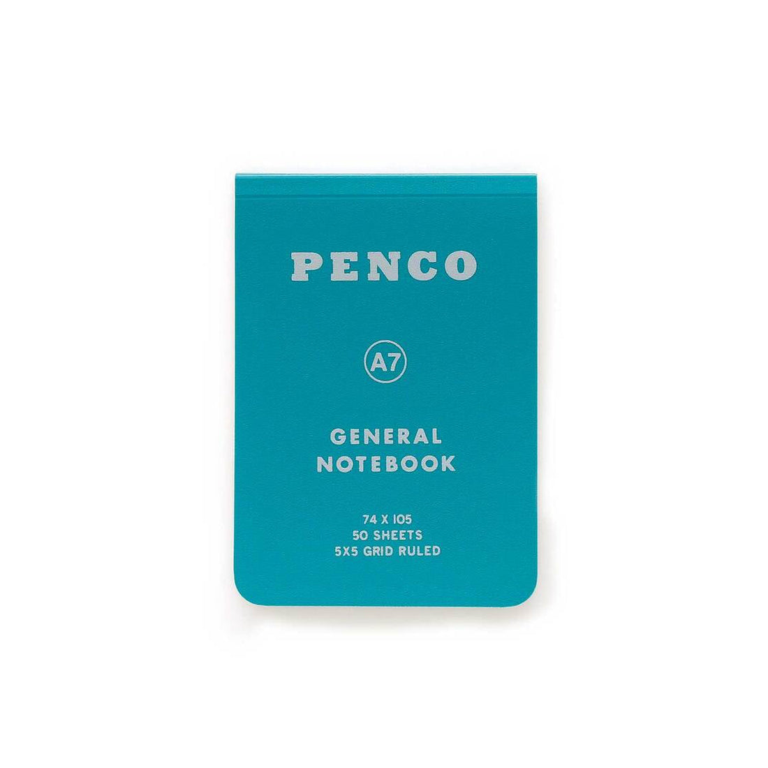Penco - Soft PP Notebook A7 Grid - Green-Notitieboek-DutchMills