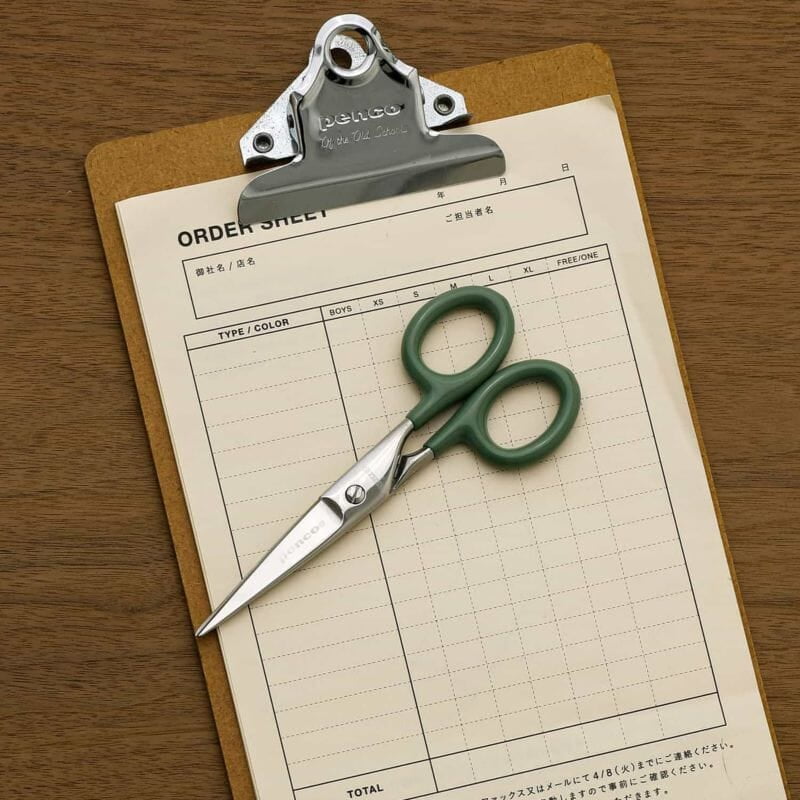 Penco - Stainless Scissors Small Green-Schaar-DutchMills