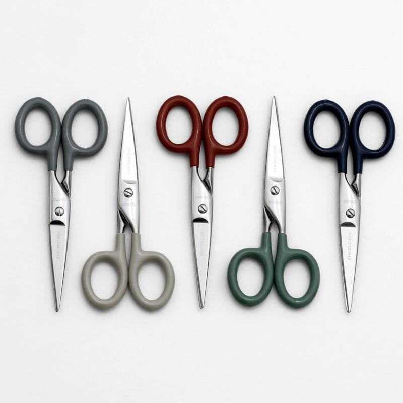 Penco - Stainless Scissors Small Green-Schaar-DutchMills