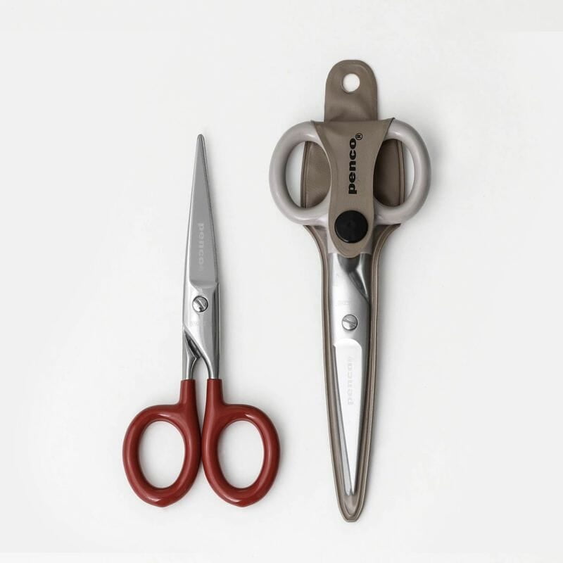 Penco - Stainless Scissors Small Red-Schaar-DutchMills
