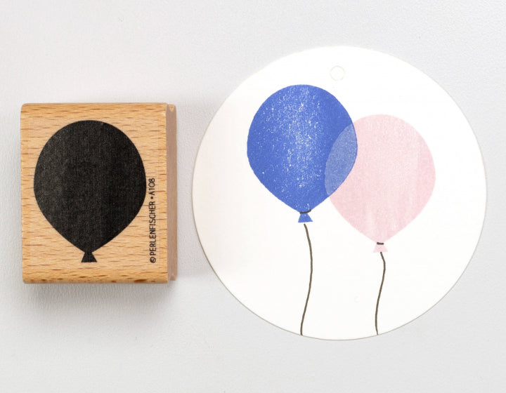 Perlenfischer - Stempel - Ballon-Stempel-DutchMills