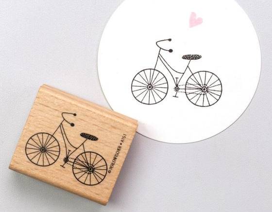 Perlenfischer - Stempel - Fiets-Stempel-DutchMills