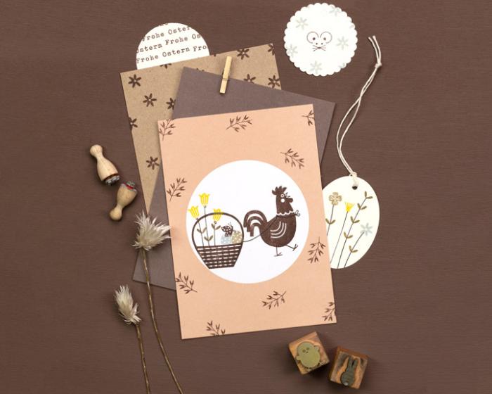 Perlenfischer - Stempel - Mandje-Stempel-DutchMills