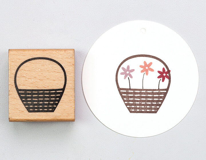 Perlenfischer - Stempel - Mandje-Stempel-DutchMills