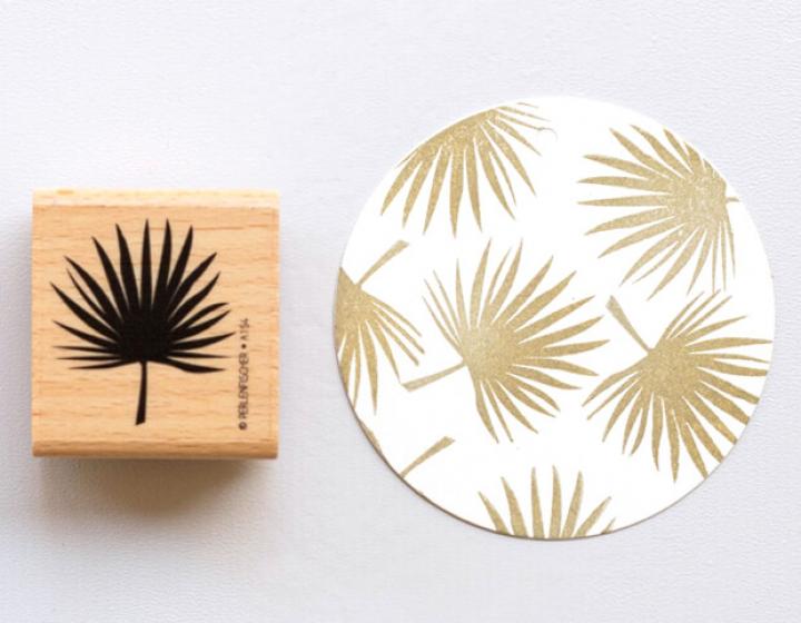 Perlenfischer - Stempel - Palmblad-Stempel-DutchMills