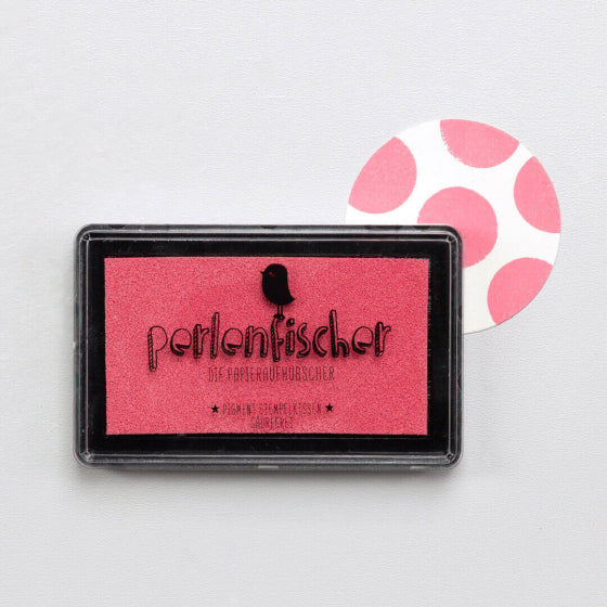 Perlenfischer - Stempelkussen Flamingo-Stempelkussen-DutchMills
