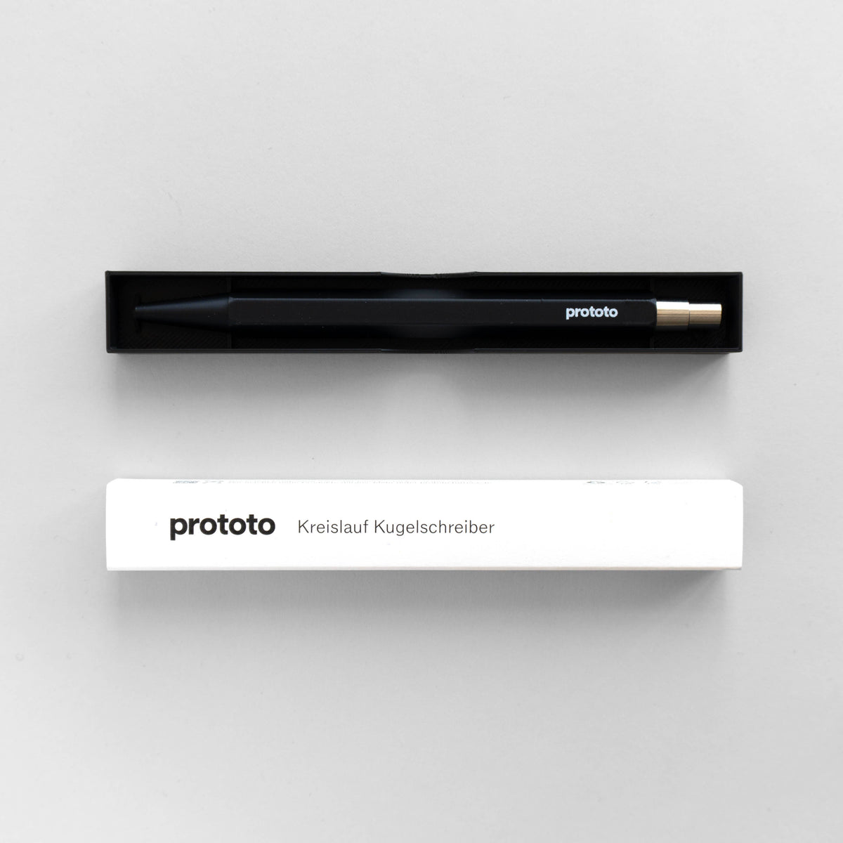 Prototo - Zero Waste ballpoint pen in Black-Balpen-DutchMills