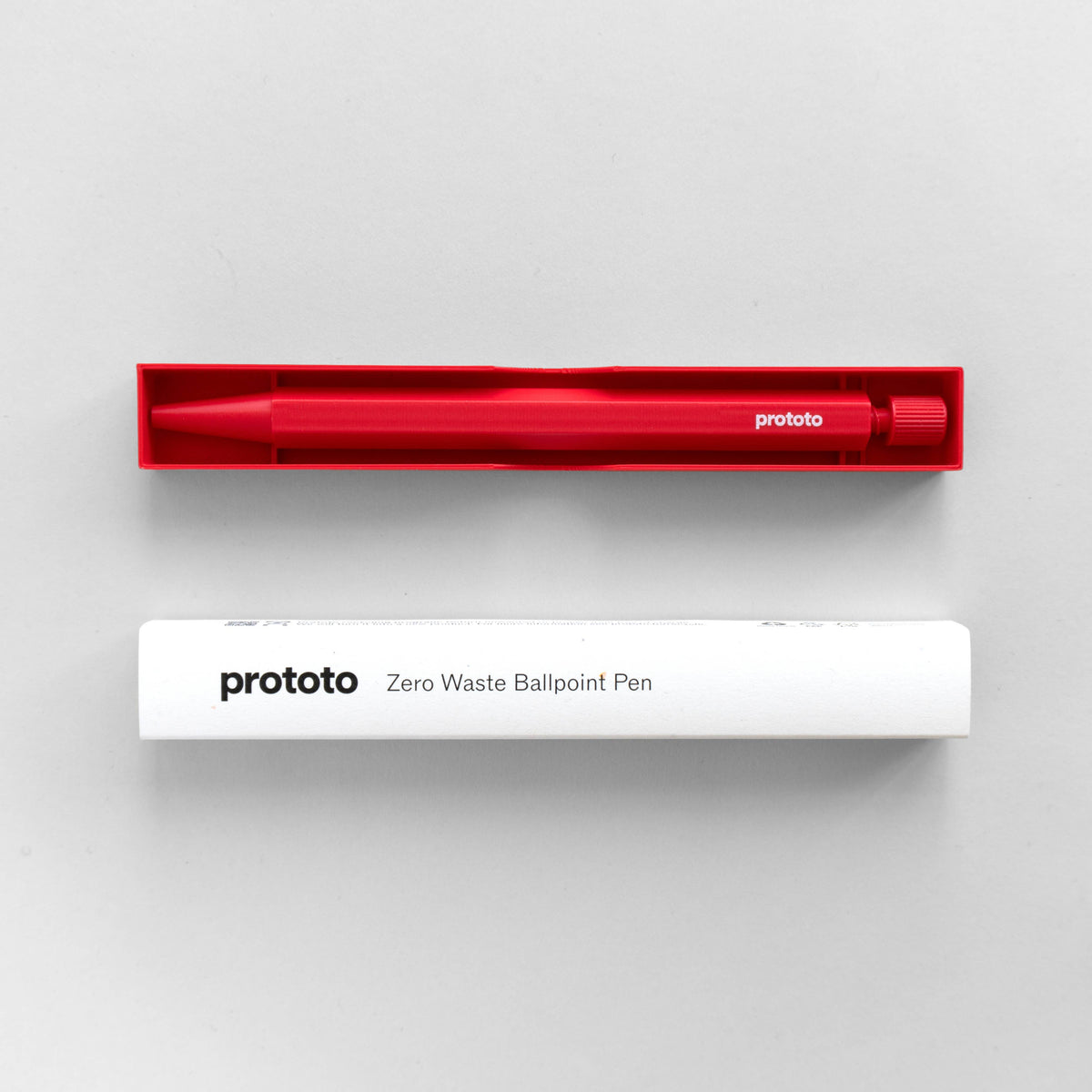 Prototo - Zero Waste ballpoint pen in Red-Balpen-DutchMills