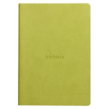 Rhodia - Notebook Softcover 64 pagina's - Lijntjes - Anijsgroen-DutchMills
