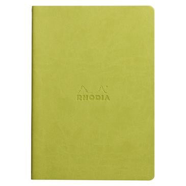 Rhodia - Notebook Softcover 64 pagina's - Lijntjes - Anijsgroen-DutchMills