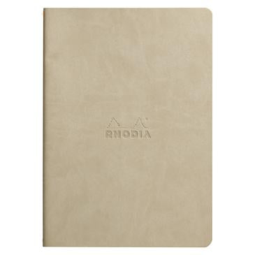 Rhodia - Notebook Softcover 64 pagina's - Lijntjes - Beige-DutchMills