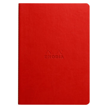 Rhodia - Schrift A5 Soft Cover 64 pagina's - Lined - Raspberry-Notitieboek-DutchMills
