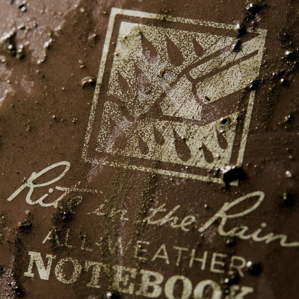 Rite in the Rain 4" x 6" Brown Top-Spiral Notebook-DutchMills